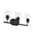 Reines Three-light Bath Vanity With Clear Glass Shades | P300567-31M