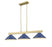 3 Light Billiard | 152MGLD-MNB