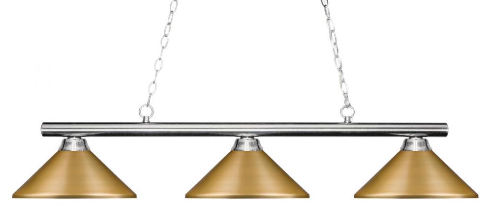 3 Light Billiard | 155-3CH-MSG