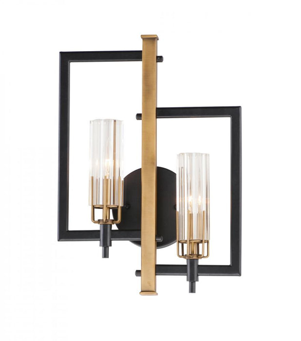 Flambeau-wall Sconce | 16115CLBKAB