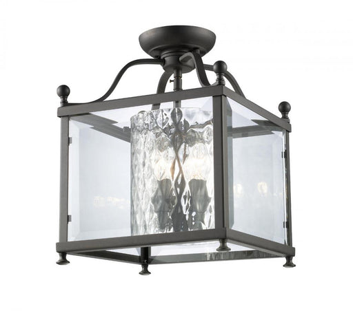 3 Light Semi Flush Mount | 177-3SF-M