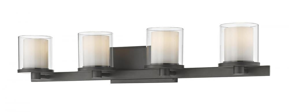 4 Light Vanity | 1918-4V-BRZ-LED