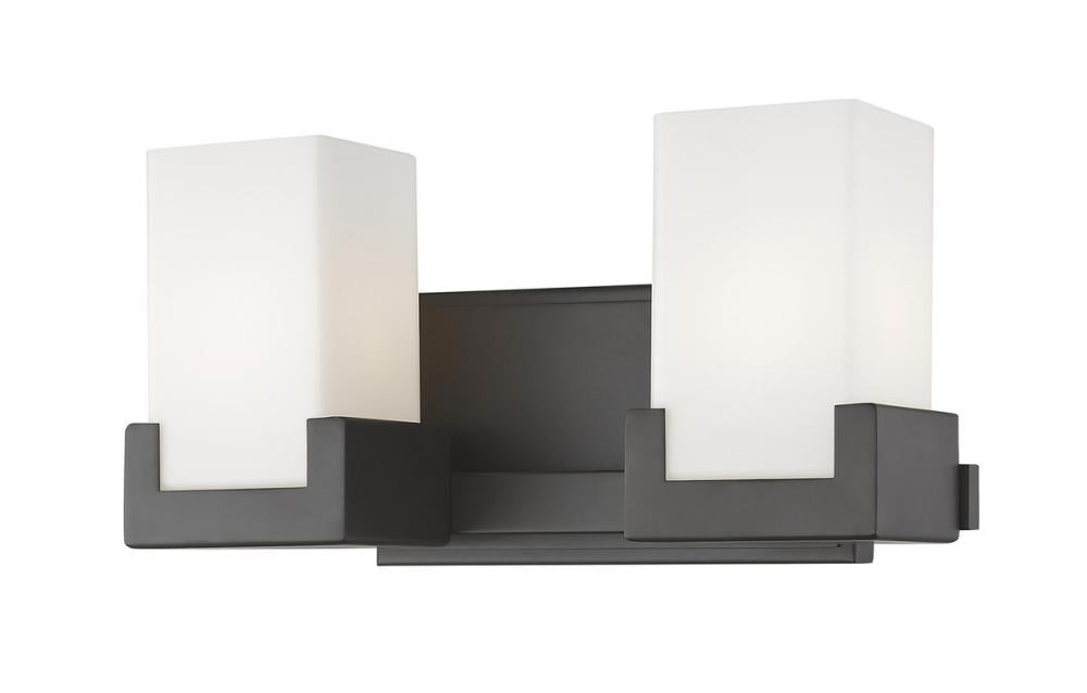 2 Light Vanity | 1920-2V-BRZ-LED