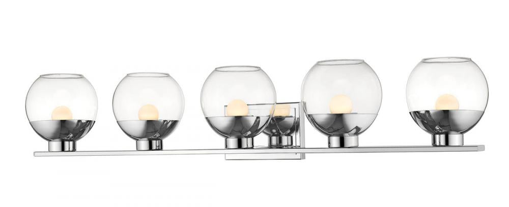 5 Light Vanity | 1924-5V-CH-LED