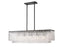 5 Light Linear Chandelier | 1943-42L-MB