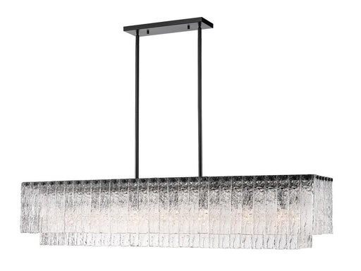 7 Light Linear Chandelier | 1943-53L-MB