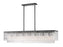 7 Light Linear Chandelier | 1943-53L-MB