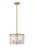 3 Light Pendant | 1943P12-MGLD