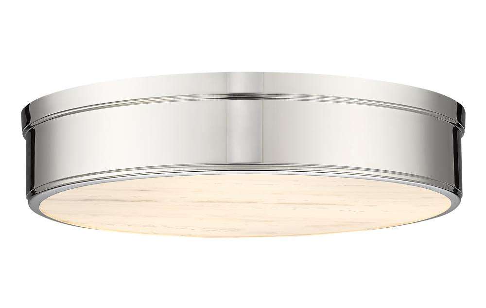 3 Light Flush Mount | 1944F22-PN-LED