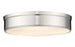 3 Light Flush Mount | 1944F22-PN-LED