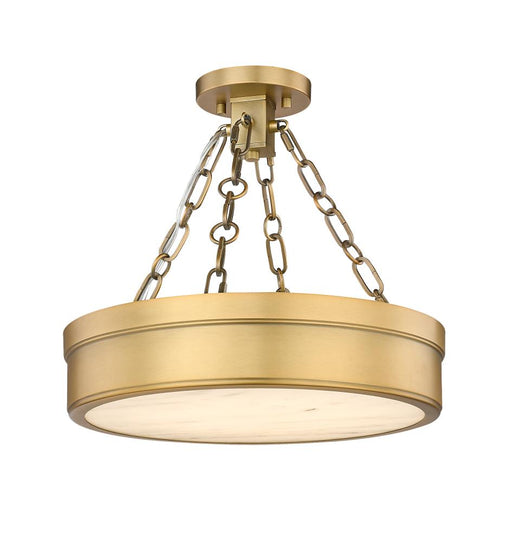 1 Light Semi Flush Mount | 1944SF15-RB-LED