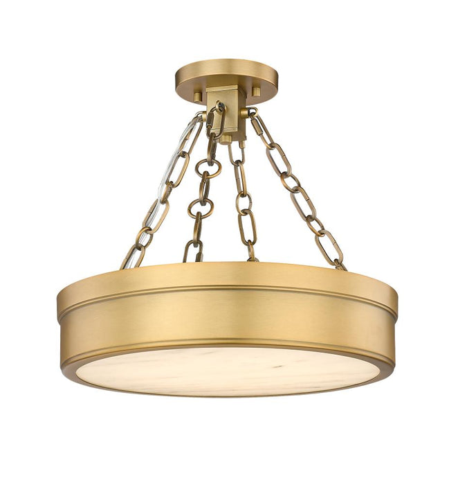 1 Light Semi Flush Mount | 1944SF15-RB-LED