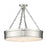 3 Light Semi Flush Mount | 1944SF22-PN-LED