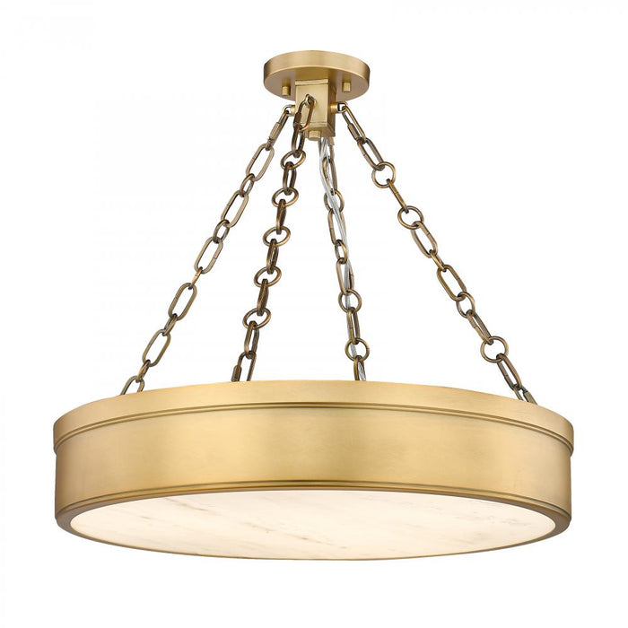 3 Light Semi Flush Mount | 1944SF22-RB-LED
