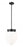 1 Light Pendant | 1945P12-MB