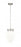 1 Light Pendant | 1945P9-BN