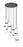 11 Light Chandelier | 1946P-11R-MB