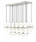 17 Light Linear Chandelier | 1946P-17L-BN