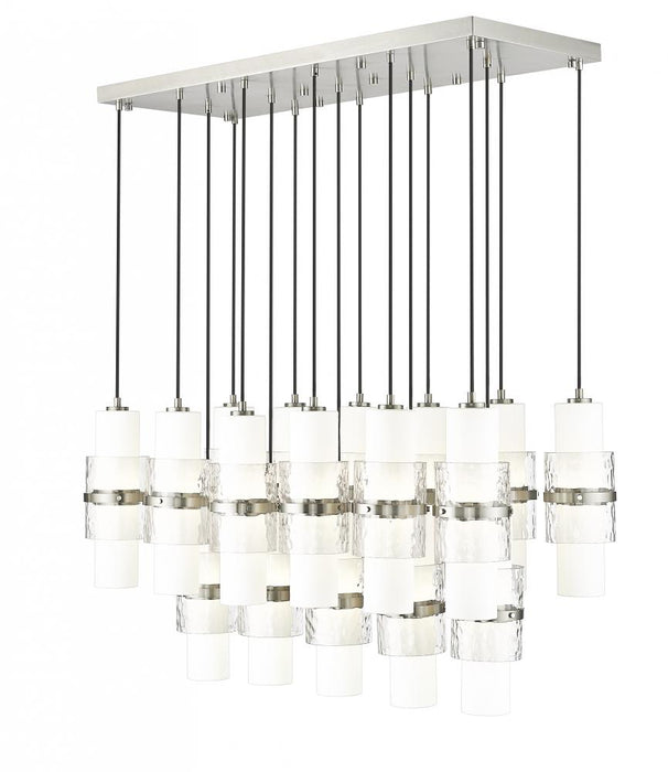 17 Light Linear Chandelier | 1946P-17L-BN