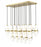 17 Light Linear Chandelier | 1946P-17L-MGLD