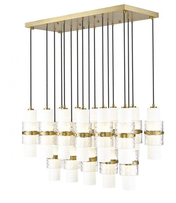 17 Light Linear Chandelier | 1946P-17L-MGLD