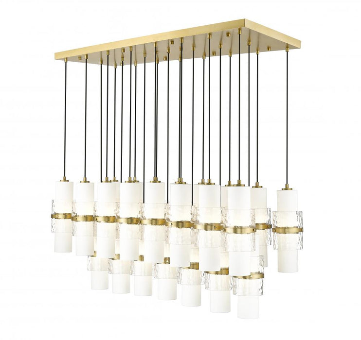 23 Light Linear Chandelier | 1946P-23L-MGLD