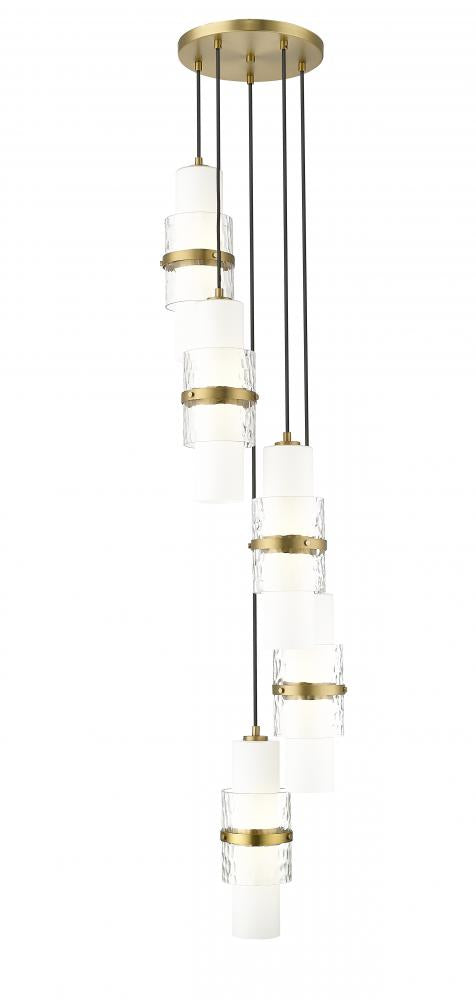 5 Light Chandelier | 1946P-5R-MGLD