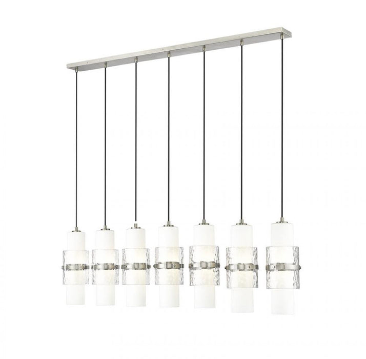 7 Light Linear Chandelier | 1946P-7L-BN