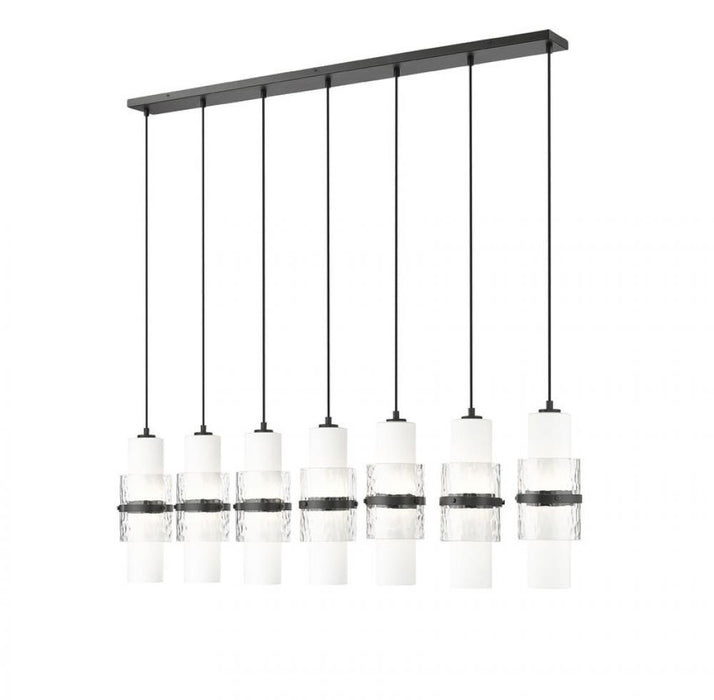 7 Light Linear Chandelier | 1946P-7L-MB
