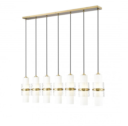 7 Light Linear Chandelier | 1946P-7L-MGLD