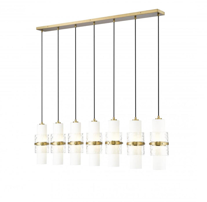 7 Light Linear Chandelier | 1946P-7L-MGLD