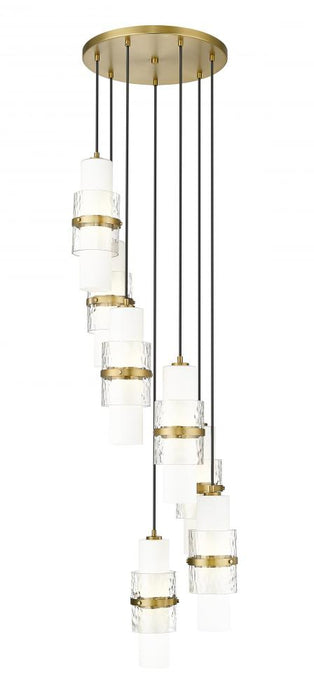 7 Light Chandelier | 1946P-7R-MGLD