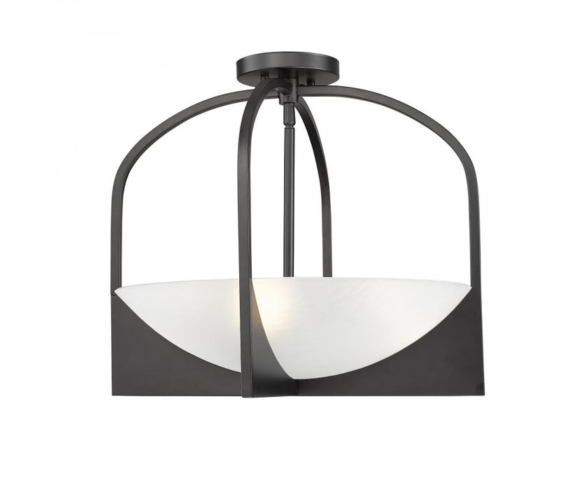 4 Light Semi Flush Mount | 1947SFS-MB