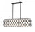 10 Light Linear Chandelier | 1948-42L-MB