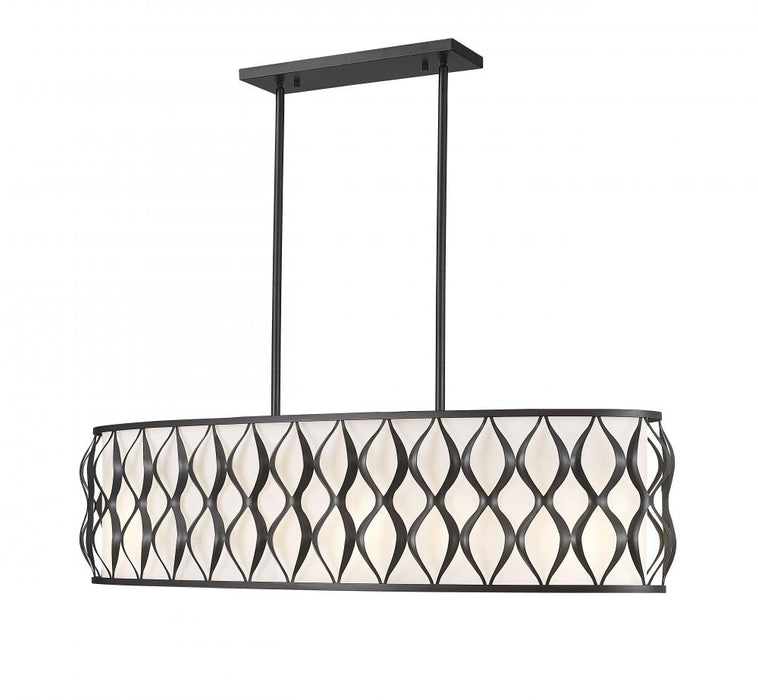 10 Light Linear Chandelier | 1948-42L-MB