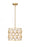 3 Light Pendant | 1948P12-MGLD