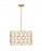 5 Light Pendant | 1948P18-MGLD