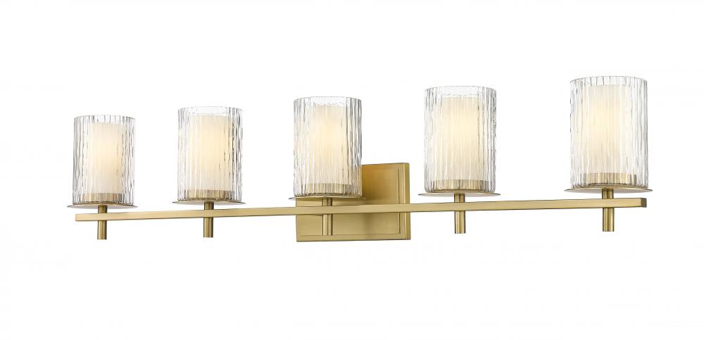 5 Light Vanity | 1949-5V-MGLD