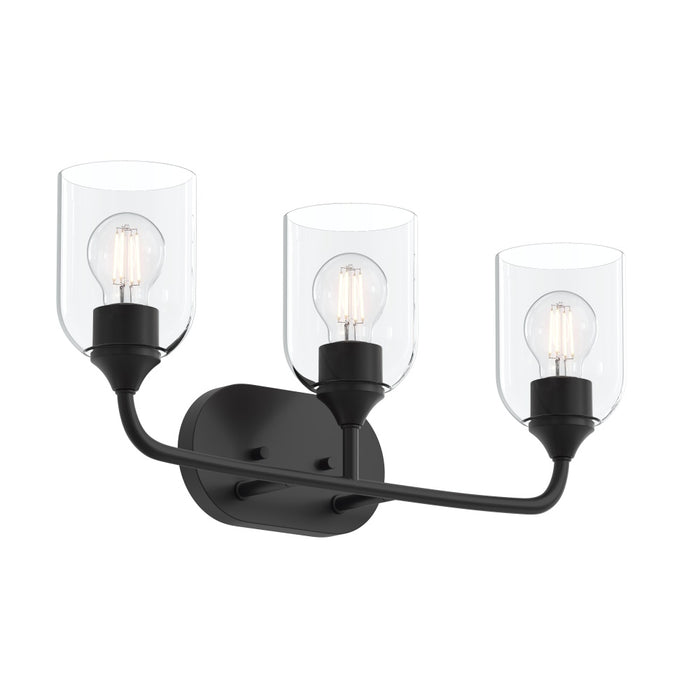 Ilia 3-light Bath Vanity With Clear Glass Shade | P300573-31M