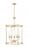 5 Light Chandelier | 1950-5C-RB