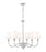 6 Light Chandelier | 1950-6BN