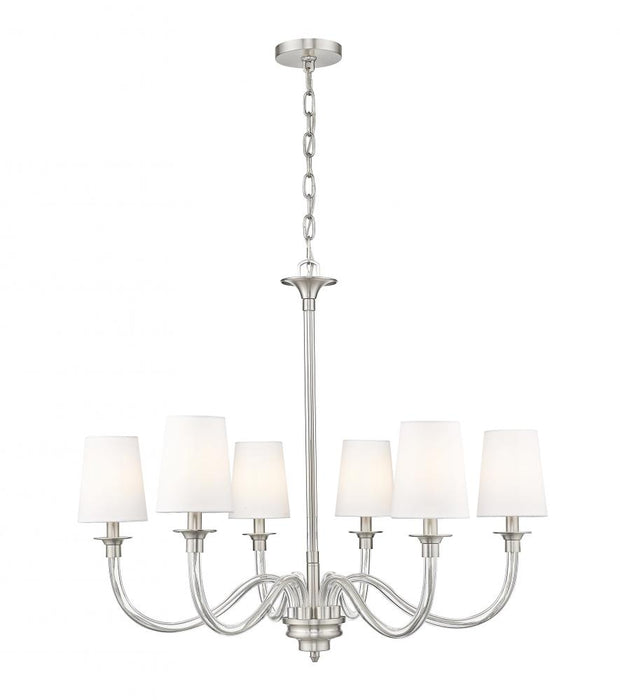 6 Light Chandelier | 1950-6BN
