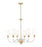 6 Light Chandelier | 1950-6RB