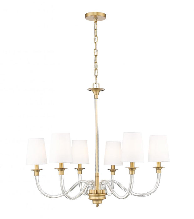 6 Light Chandelier | 1950-6RB