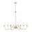 8 Light Chandelier | 1950-8RB