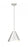 1 Light Pendant | 1952P12-BN