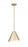 1 Light Pendant | 1952P12-MGLD