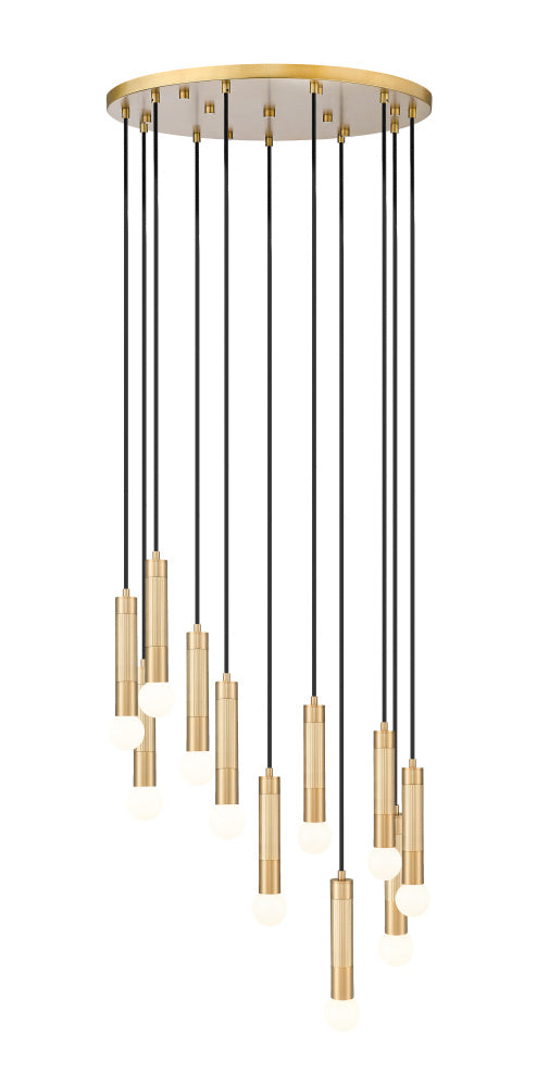 11 Light Chandelier | 1956P-11R-MGLD