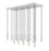 17 Light Linear Chandelier | 1956P-17L-BN
