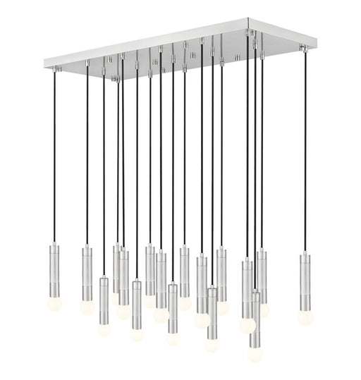 17 Light Linear Chandelier | 1956P-17L-BN